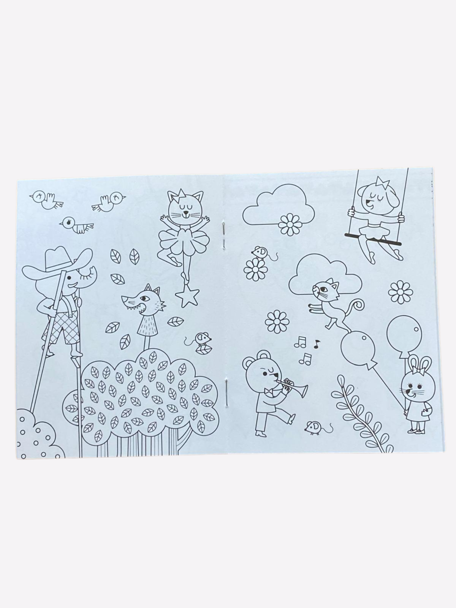 Cahier de Coloriages - Tous en scène