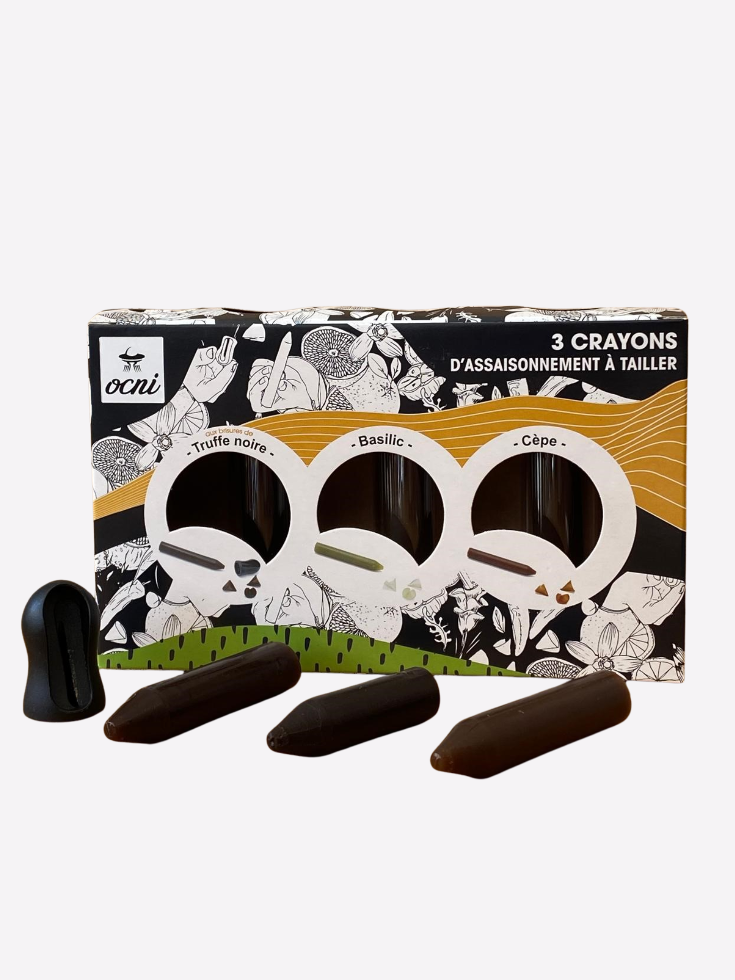 Coffret Festin Festif 3 Crayons d'assaisonnement