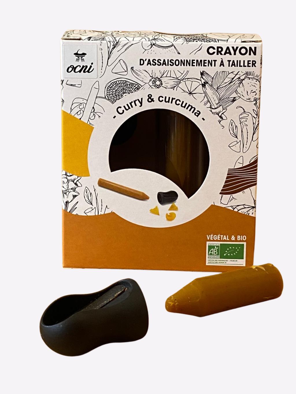 Crayon d'assaisonnement Curry & Curcuma