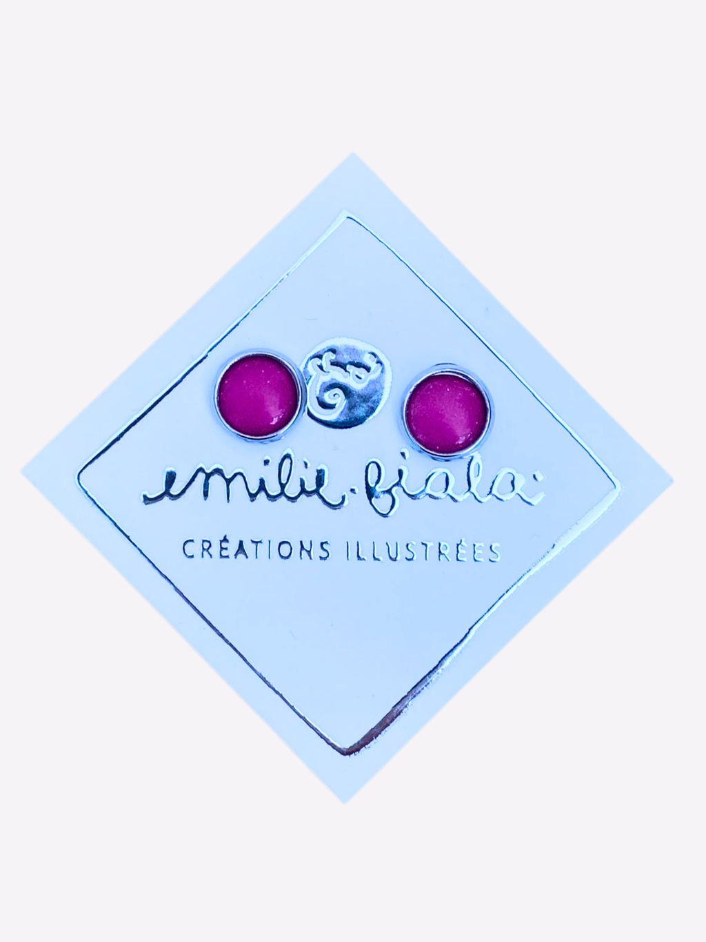 Puces d'oreilles - Magenta