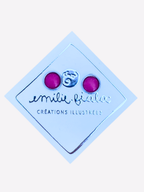 Puces d'oreilles - Magenta