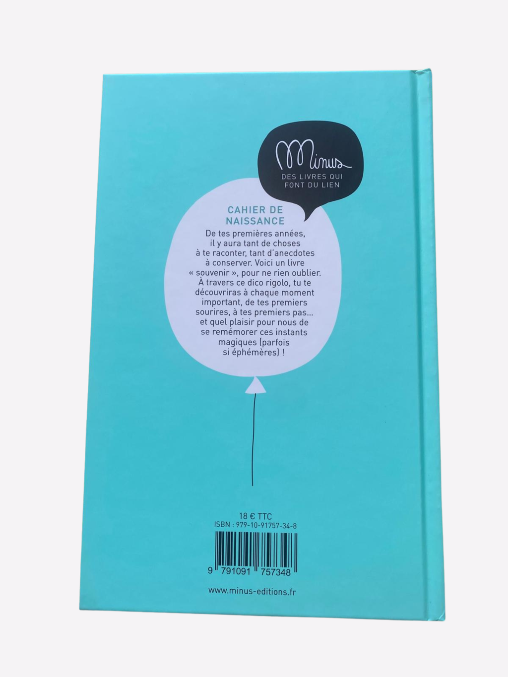 Livre de Naissance - Ta Première Année de A à Z