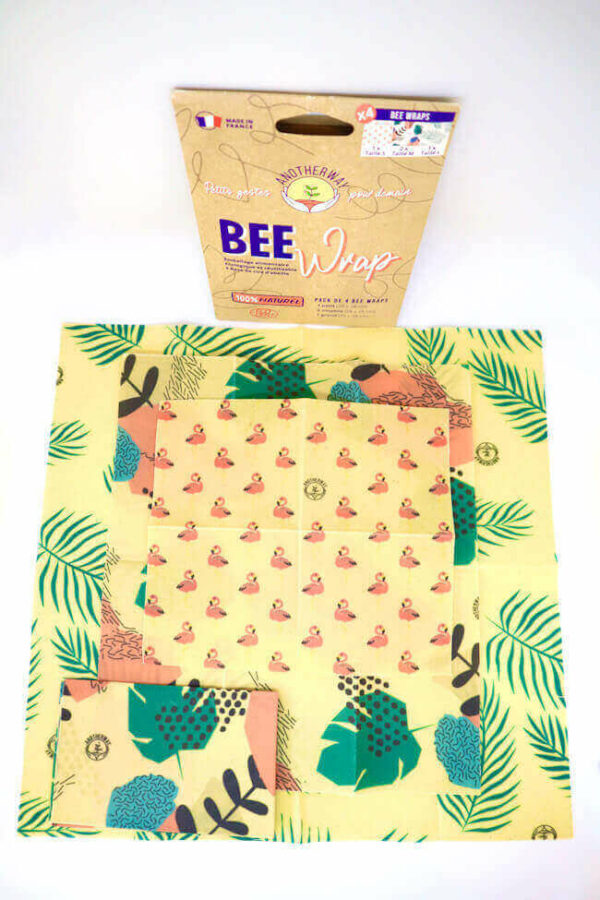 Bee wrap x4 - Taille S,M & L