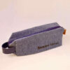 Trousse de toilettes homme idéal bleu - taille s - emmanuel creation