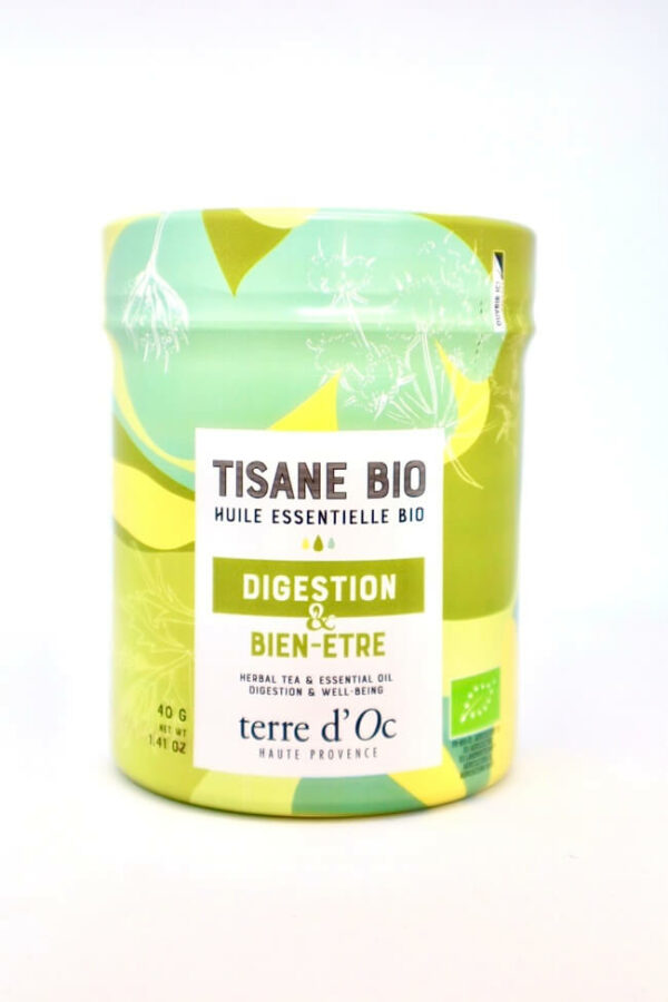 Tisane bio digestion & bien-être - terre d'oc