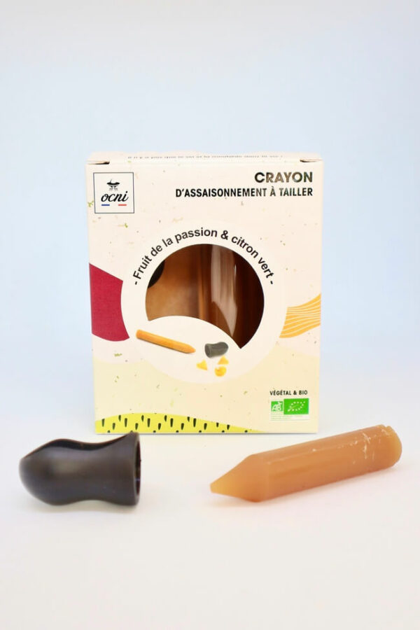 Crayon d'assaisonnement à tailler Ocni - Fruit de la passion & Citron Vert