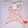 Doudou rose à fleurs - Doudou le adele - Nin nin