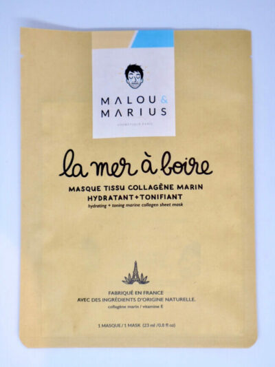 Masque visage hydratant homme - La mer à boire - Malou & Marius