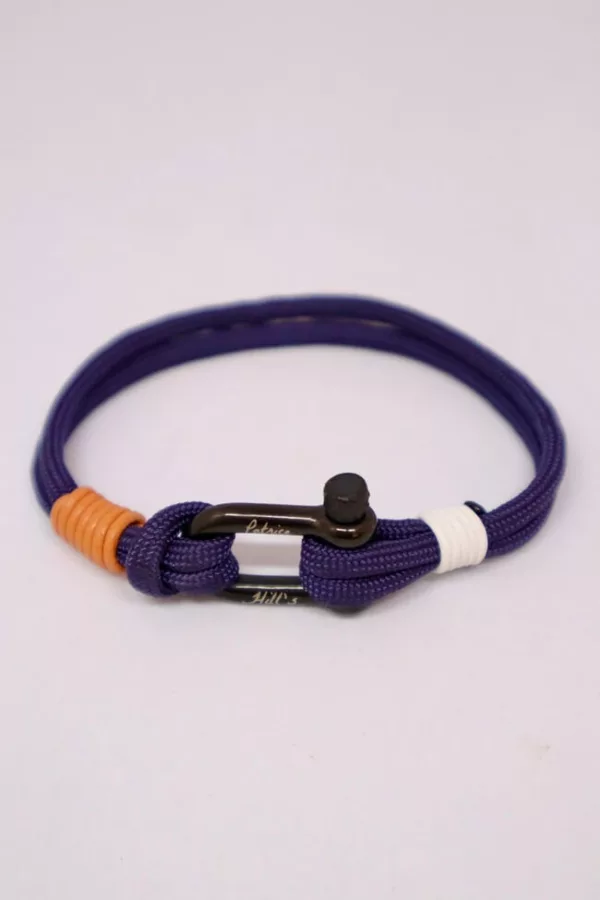 Bracelet homme avec corde bleu - Bracelet Mango Patrice Hills