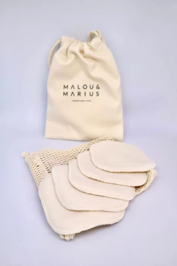 Cotons lavables démaquillant - Malou & Marius