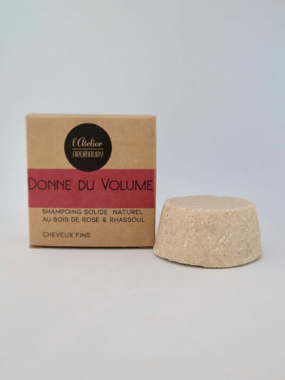 Shampoing Solide Naturel Aromaury pour les cheveux fins