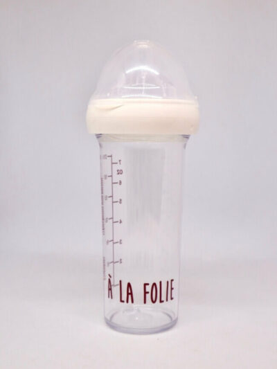 Biberon bébé A la folie 210 ML - Le biberon français