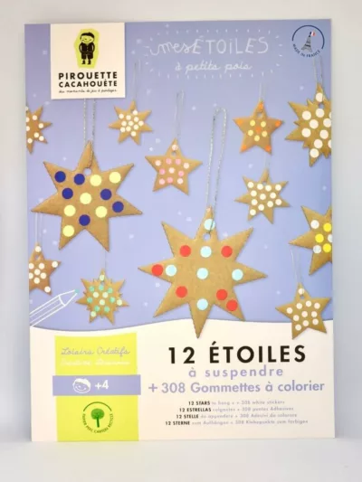 Kit créatif enfant mes étoiles - Pirouette Cacahouète
