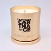 Bougie parfumée bois de oud - Bougie à message secret mantra Carthage - Maison Shiiba