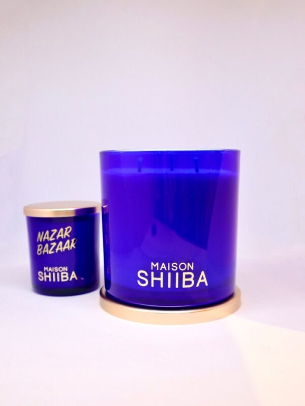 Bougie parfumée XXL encens oriental - Bougie Nazar Bazaar Maison Shiiba