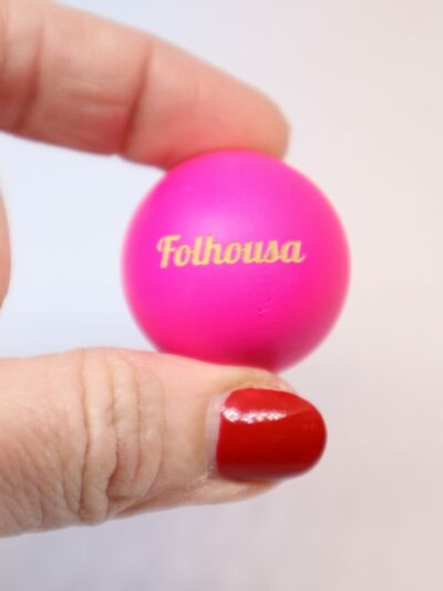 Cochonnet rose fluo Folhousa - pétanque