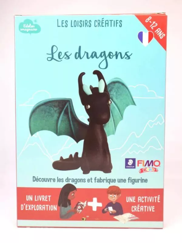 Loirs créatifs enfants - activité DIY - Les dragons - Atelier imaginaire